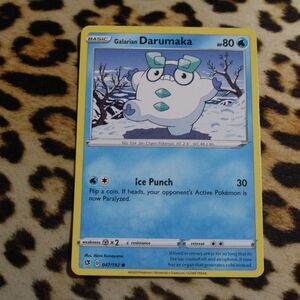 Galarian Darumaka 047/192 Pokemon Card